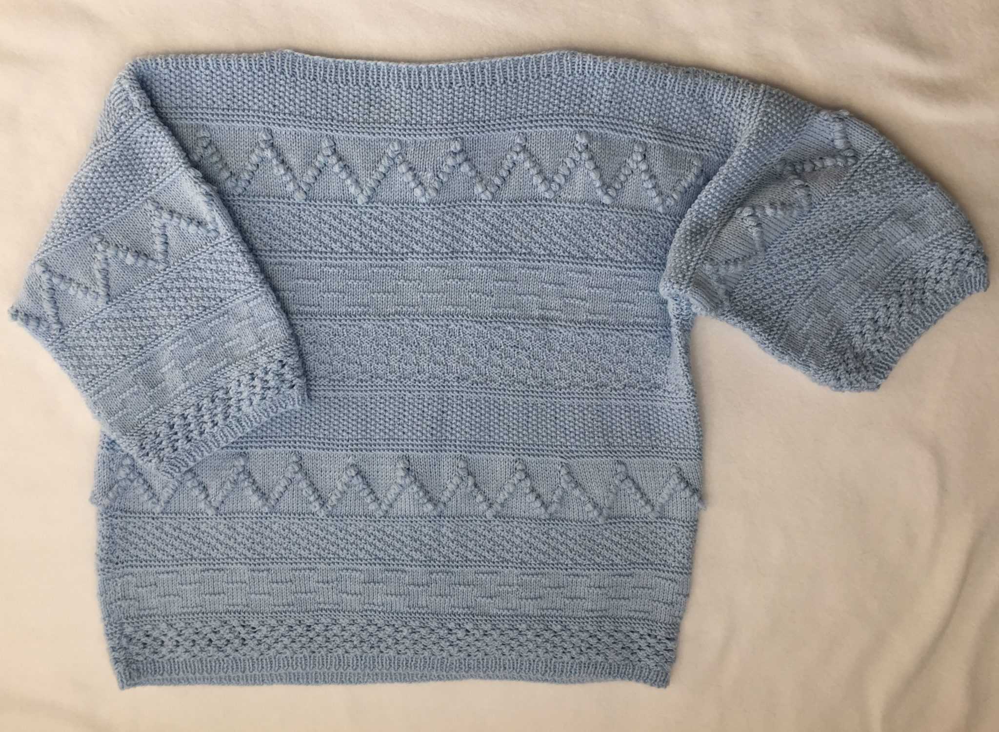 Multi Pattern Pullover Knit Epattern Frugal Knitting Haus