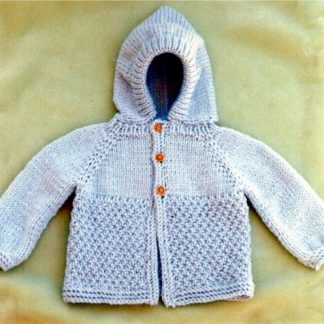 Infants Hooded Jacket - - Knit ePattern — Frugal Knitting Haus