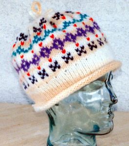 Easy Fair Isle Hat - - Knit ePattern — Frugal Knitting Haus