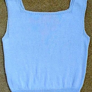 Tank Top Knit Epattern Frugal Knitting Haus