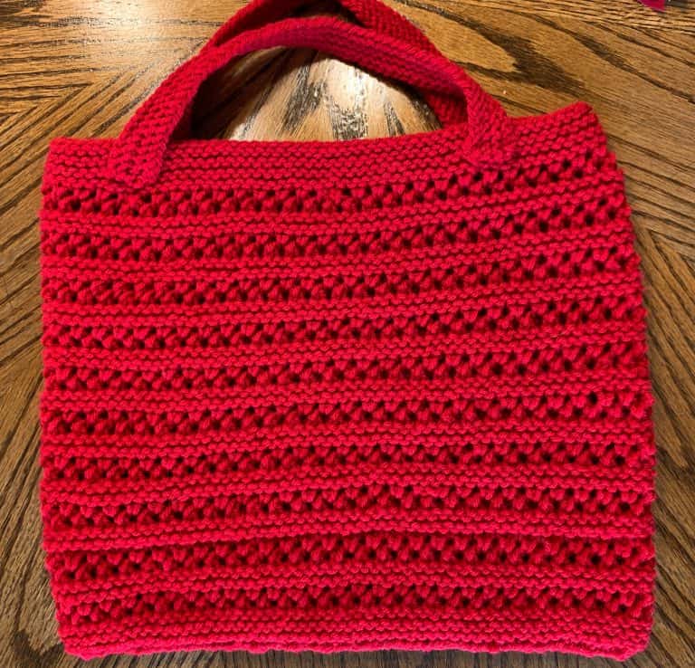 Holiday Shopping Bag, in Two Sizes! — Frugal Knitting Haus