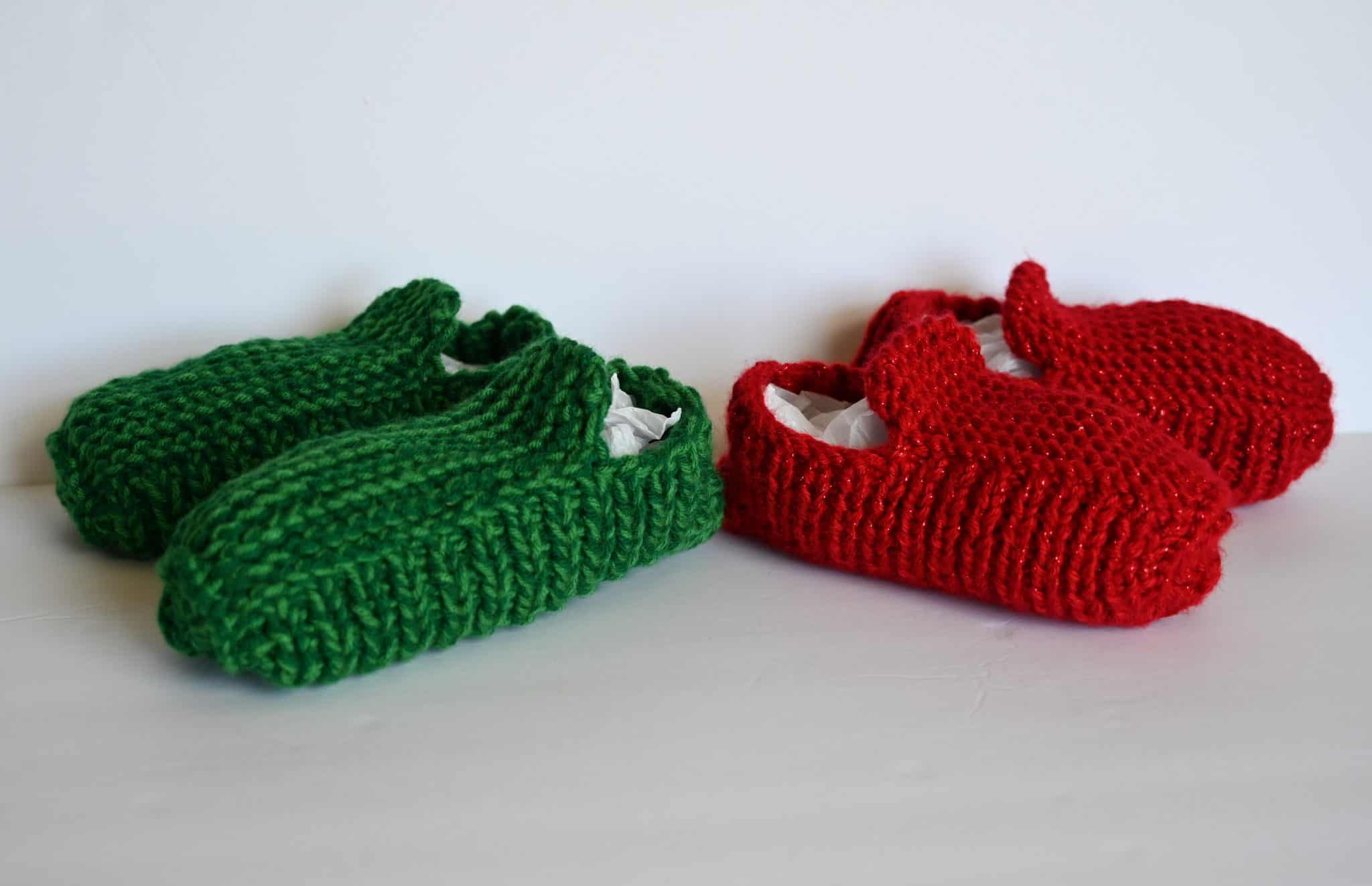 Comfy Easy Knit Mocs — Frugal Knitting Haus