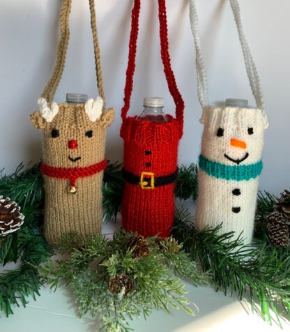 Holiday Friends Water Bottle Holders - Image 2